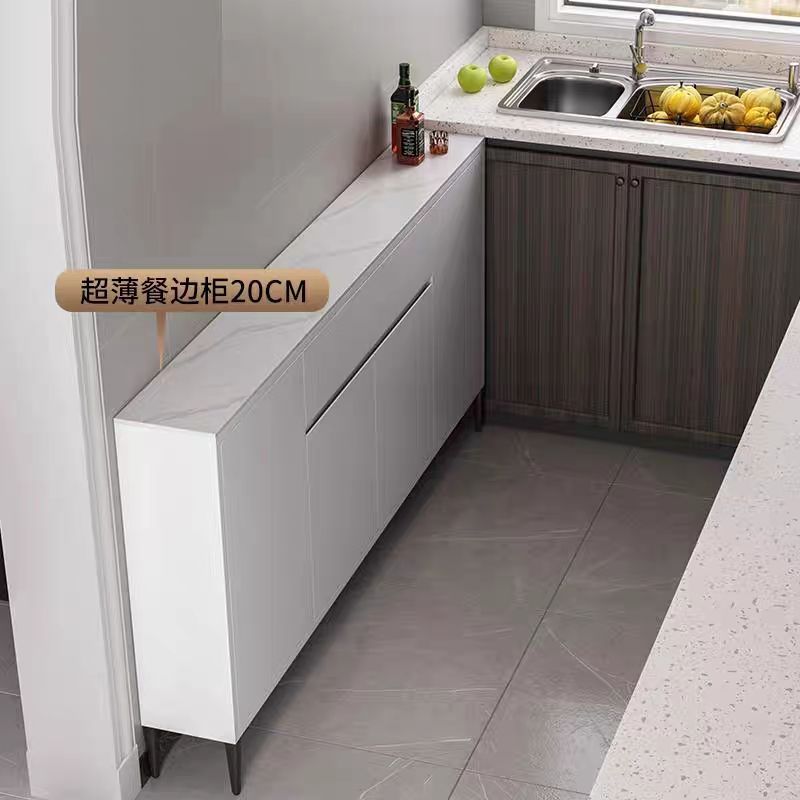 얇은 벽면 수납장 참고 서랍방향 틈새 선반 슬림장 좁은 - 상세 이미지 4