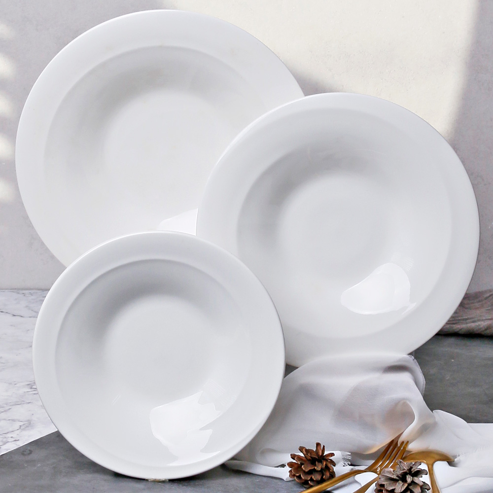 카페 깊은 파스타 접시 볼 볶음밥 카레 샐러드 그릇 25cm, 제노아 - 상세 이미지 4