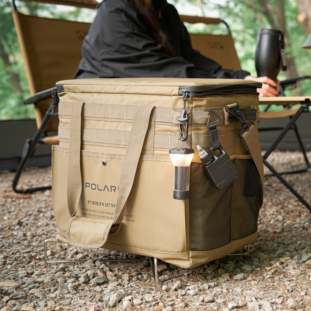 폴라리스 보냉 C1 소프트 쿨러 캠핑 피크닉 아이스박스 가방 백