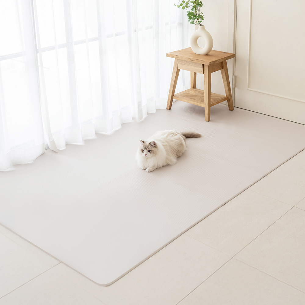 [러그140x180cm] 디팡 4mm 펫 미끄럼방지 강아지 고양이 애견매트 슬개골 반려견 - 상세 이미지 4