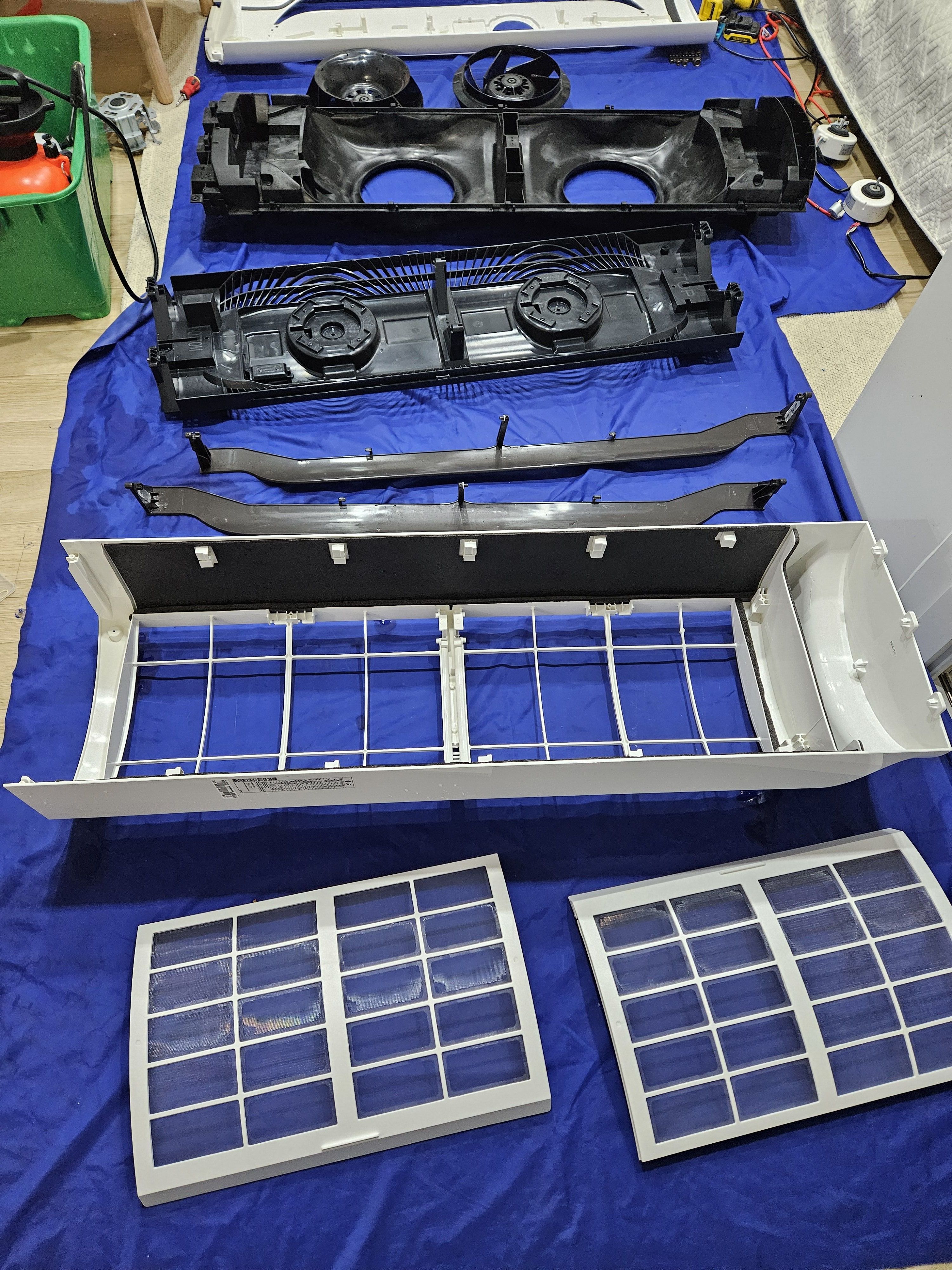 에어컨 청소 벽걸이 스탠드 시스템 천장형 2IN1 원룸 분해 청소 전문 업체 - 상세 이미지 4