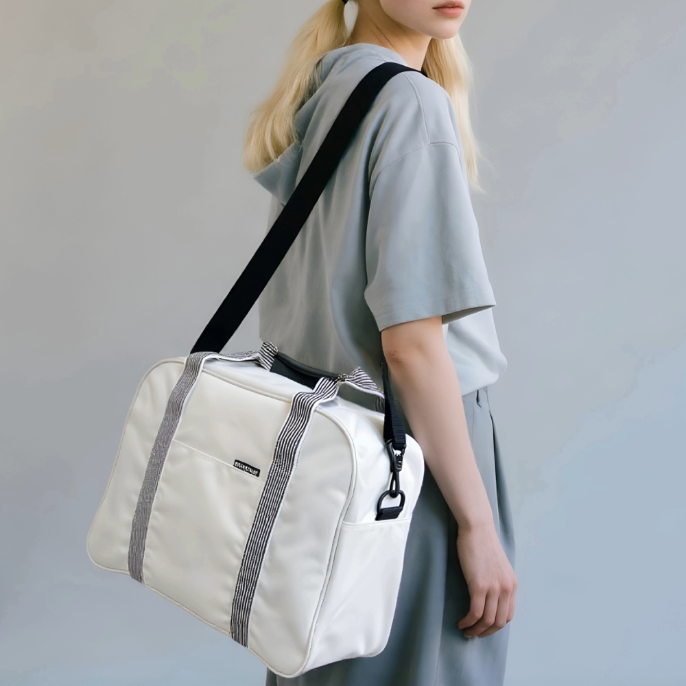 국내제작 여행용 보스턴백 천 소형 1박2일 여행 가방 캐리어 보조 가방 덴버