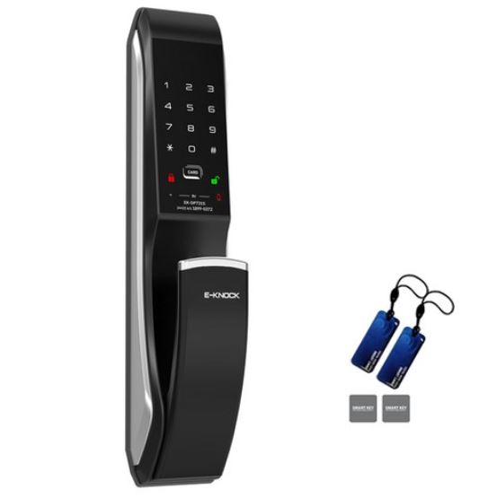 아파트 도어락 이노크 푸시풀 EK-DP731S 현관문 디지털 번호키 카드키 방문 교체 설치 - 상세 이미지 2