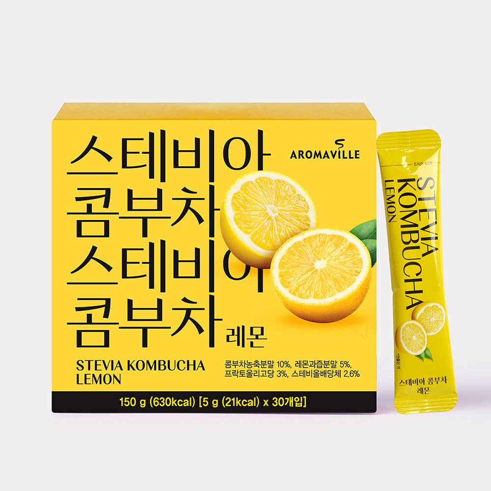 아로마빌 스테비아 콤부차 30스틱 골라딤기 이미지 7