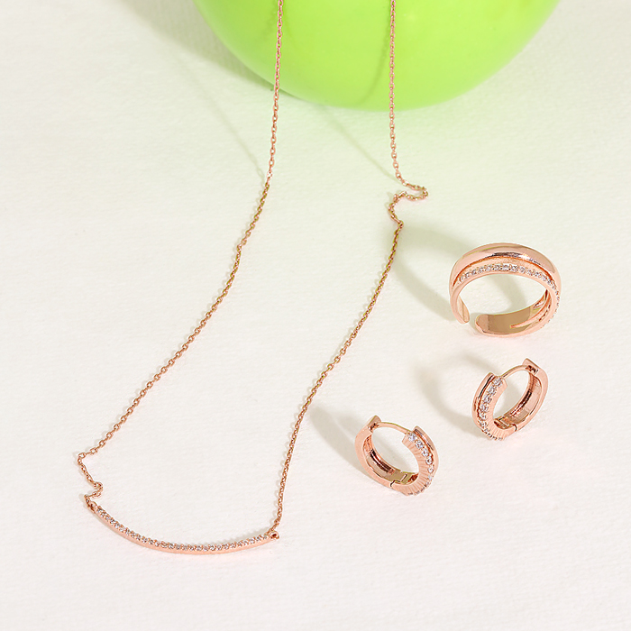 14k G.F 나네트 귀걸이/목걸이/반지 SET SET0467 - 상세 이미지 2