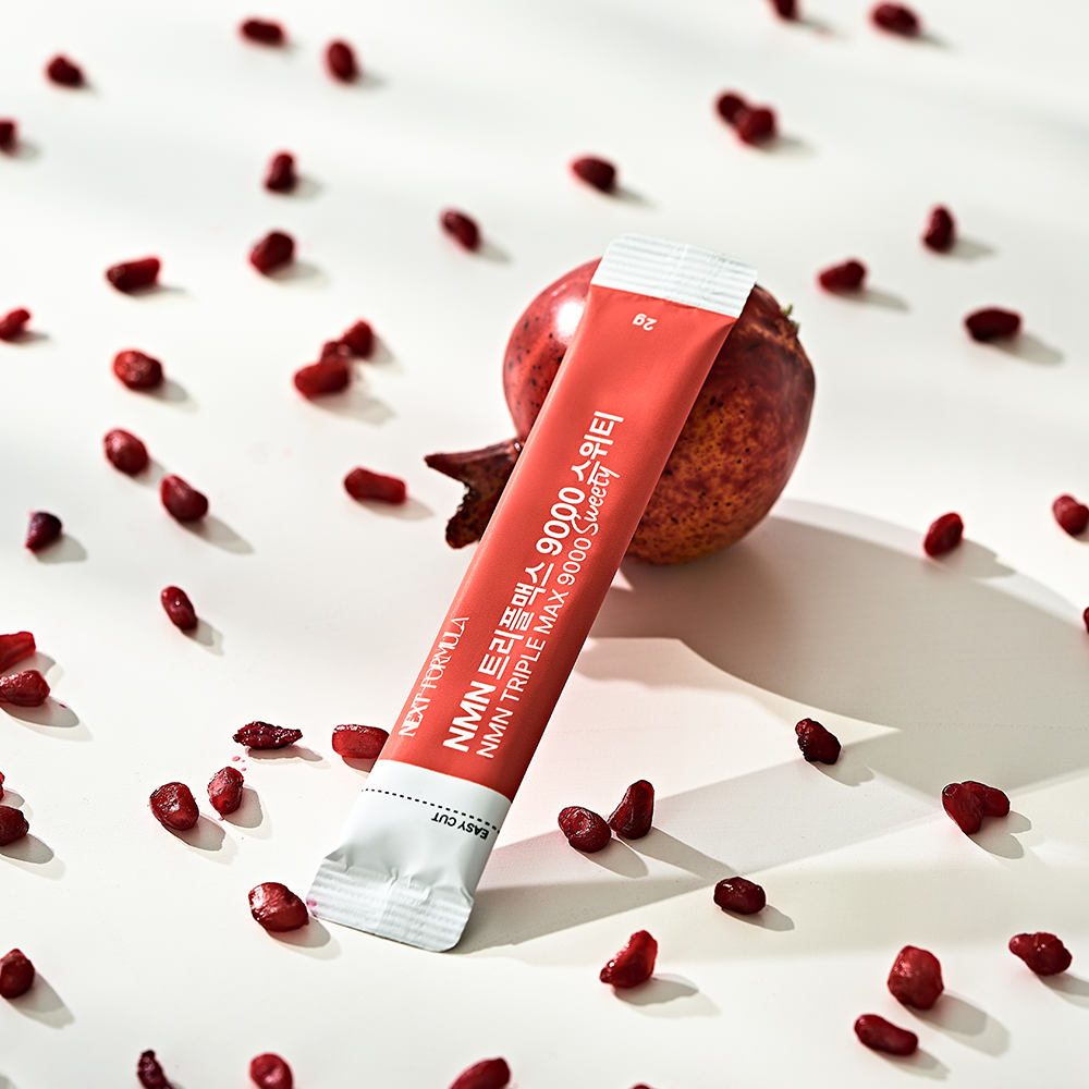 넥스트포뮬러 NMN 트리플맥스 9000 스위티, 30포x3박스, 3개월, 고함량 NMN 초고함량 NMN 저속노화 영양제 - 상세 이미지 3