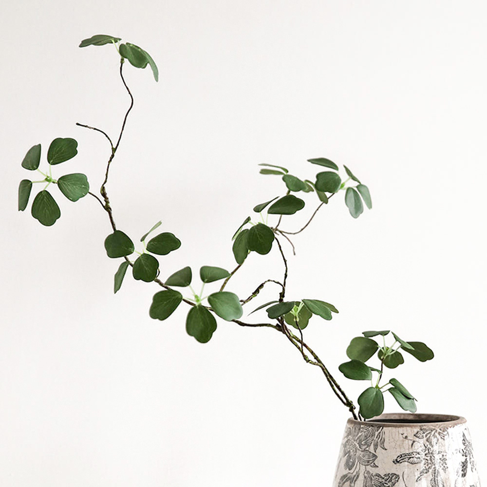 으름 나무 인조 인테리어 생화같은 넝쿨 나뭇 나무 가지 조화 나무 식물 그린S 50cm 이미지 1
