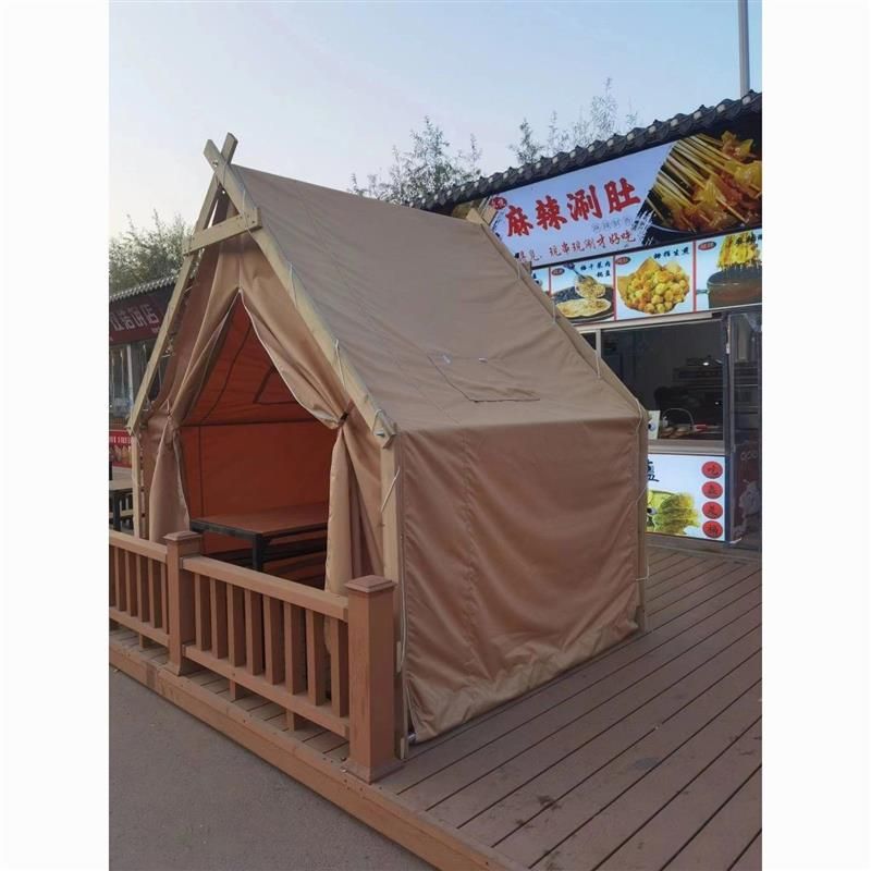 야외 오두막 카페 쉼터 주택 방갈로 창고 농막 조립식 - 상세 이미지 2