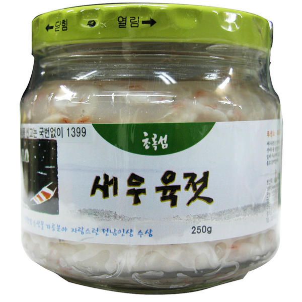 마하탑 초록섬 새우육젓, 250g, 1개 : 리베르떼마켓