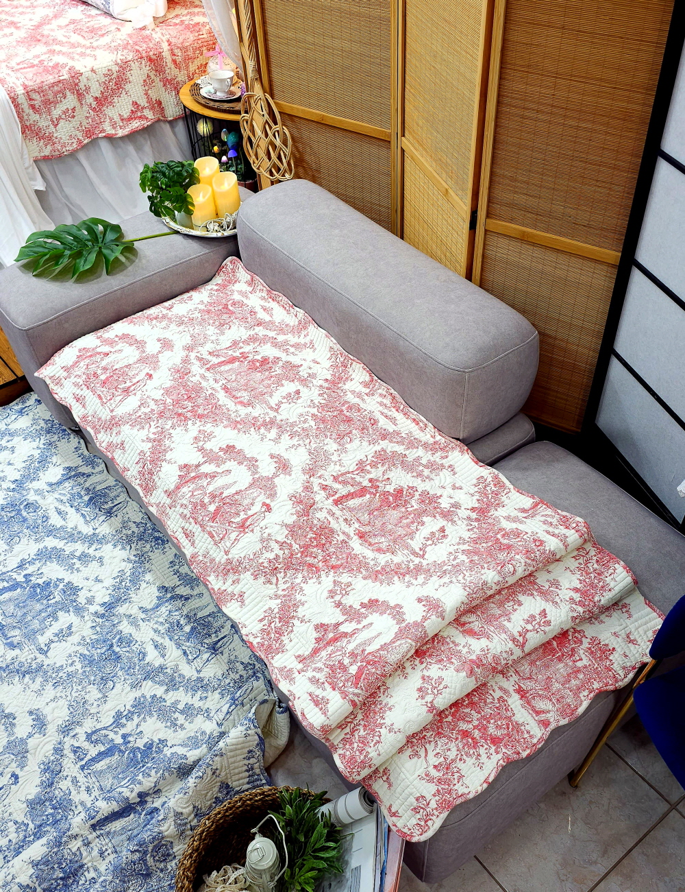 뜨왈쇼파패드 4인용 3인용 돌쇼파패드 매트 소파커버제작 명화