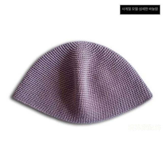 이슬람 모자 무슬림 아랍 분장 의상 이슬림 중년 검정색 S 54-56cm - 상세 이미지 2
