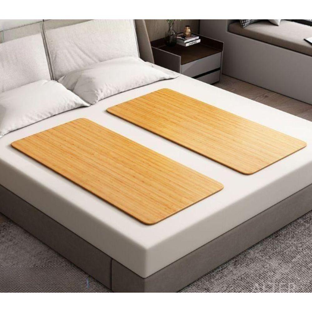 딱딱한 매트 허리보호 하드 나무패드 단단한 매트리스 침대패드 대나무 70x180cm - 상세 이미지 2