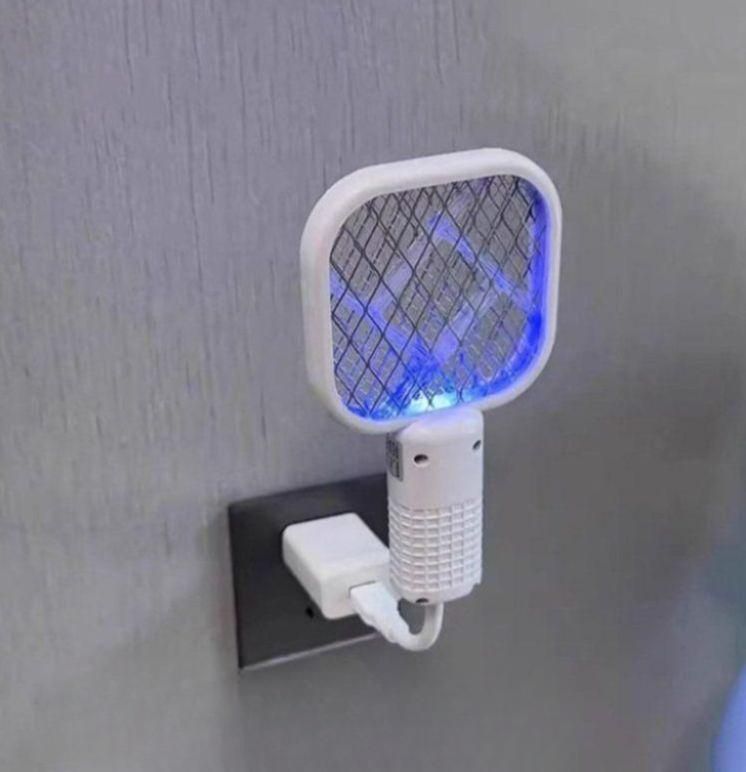 초소형 USB 전기 모기채 포충기 램프 야외 피크닉 저전력 잉크 블랙 - 메인 이미지