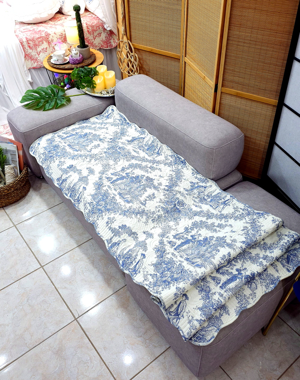 뜨왈쇼파패드 4인용 3인용 돌쇼파패드 매트 소파커버제작 명화