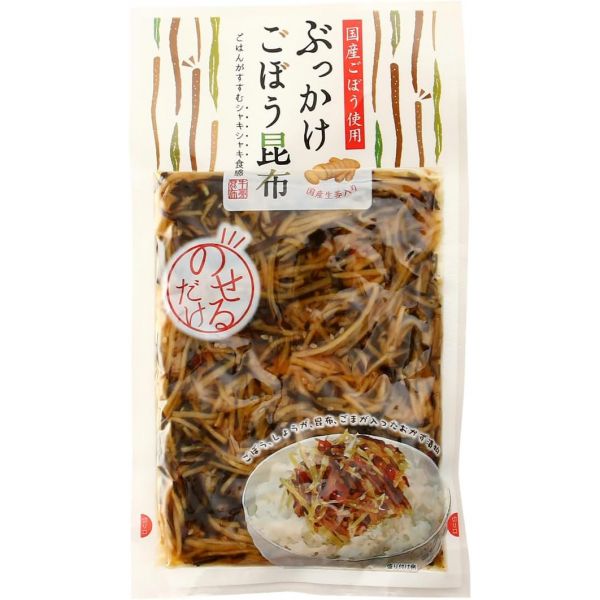 오바네야 붓카케 우엉 다시마 일본 츠케모노 130g x 3개 : 루키빌