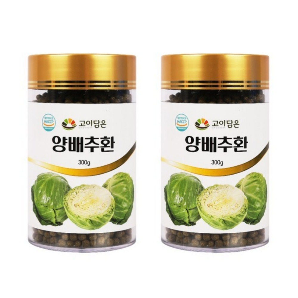 고이담은 양배추환 국산 양배추정 엑기스 액기스 300g, 2개 - 상품 이미지