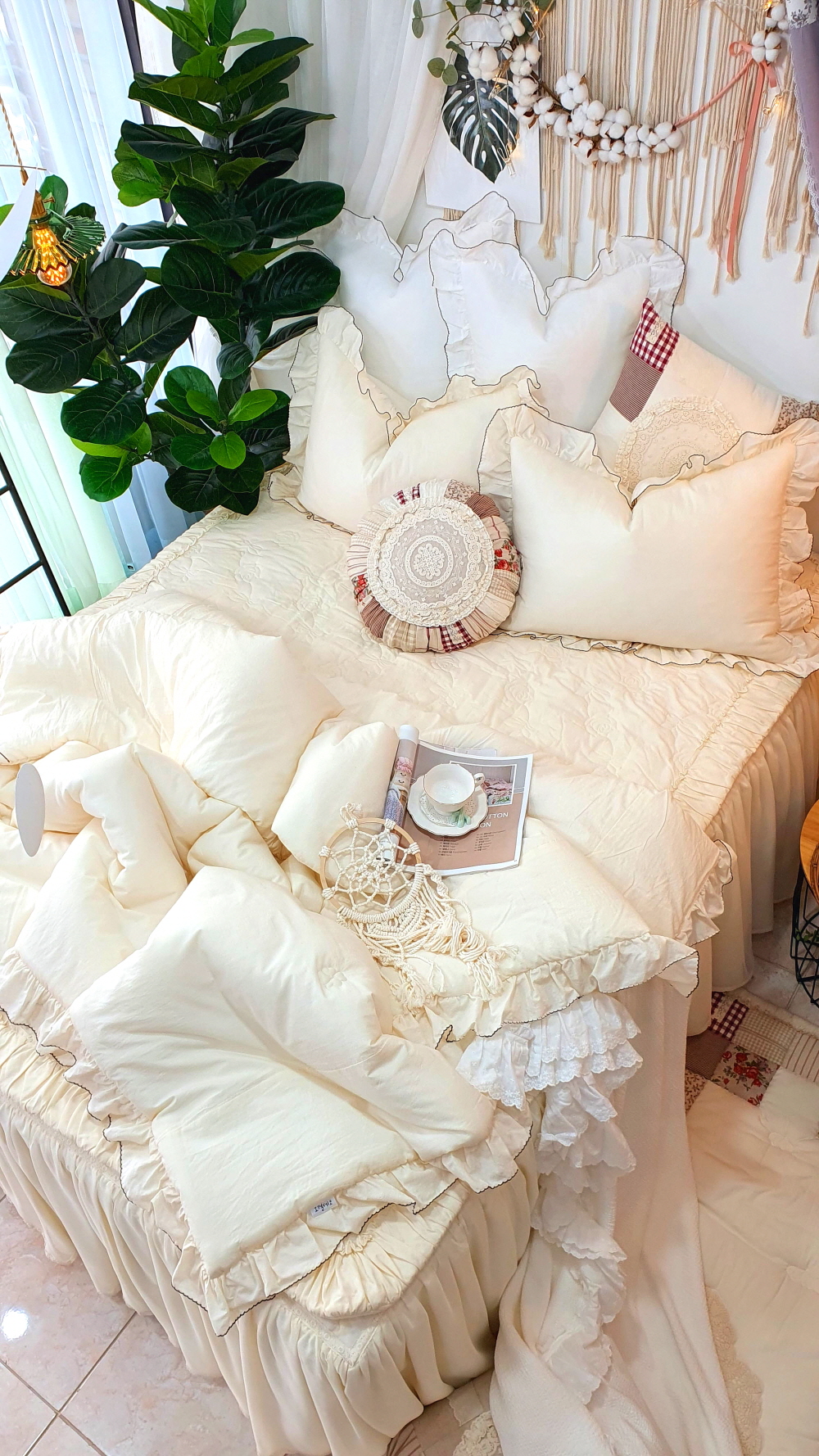 엄마품 신혼 광목이불세트 호텔침구 라지킹침구세트 침구류