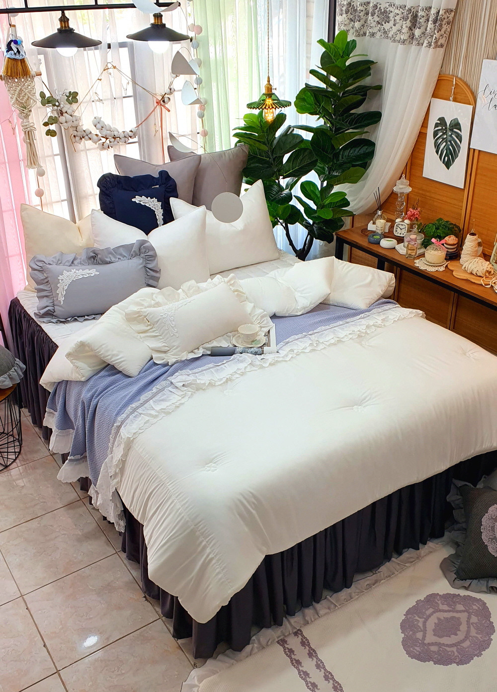 인생 혼수 신혼 호텔침구세트 퀸 모달이불세트 침구류