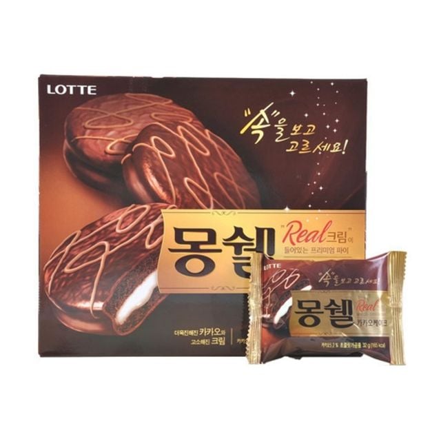 롯데 몽쉘 카카오케이크 12P408g 1개 : 디핑샵