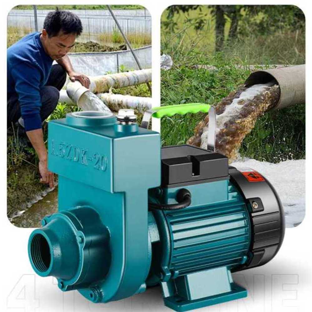 슬러지펌프 정화조 오물 진흙 폐수 흡입 이송 펌프 펌핑 750W 1인치 청수/오수 겸용 220V : 프로빌상점