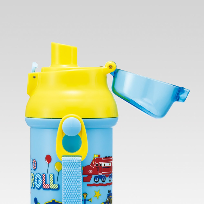 [발주상품 2~4 영업일 후 발송예정] 스케이터 처깅턴 캐릭터 원터치 다이렉트 보틀 480ml PSB5SANAG - 주방·식기 - 하카타몰