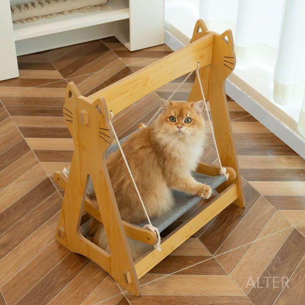 애견 그네 고양이 흔들 하우스 의자 휴식 집 침대 캣 스윙 (5kg 이하) - 상세 이미지 3
