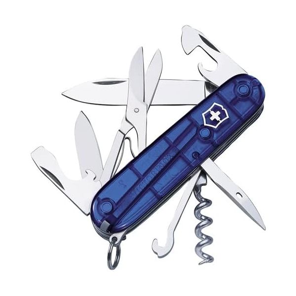 빅토리녹스 멀티툴 클립 공구 다용도칼 Victorinox Multitool Traveler T2 BLVictorinox 1.3703.T2 : 천오