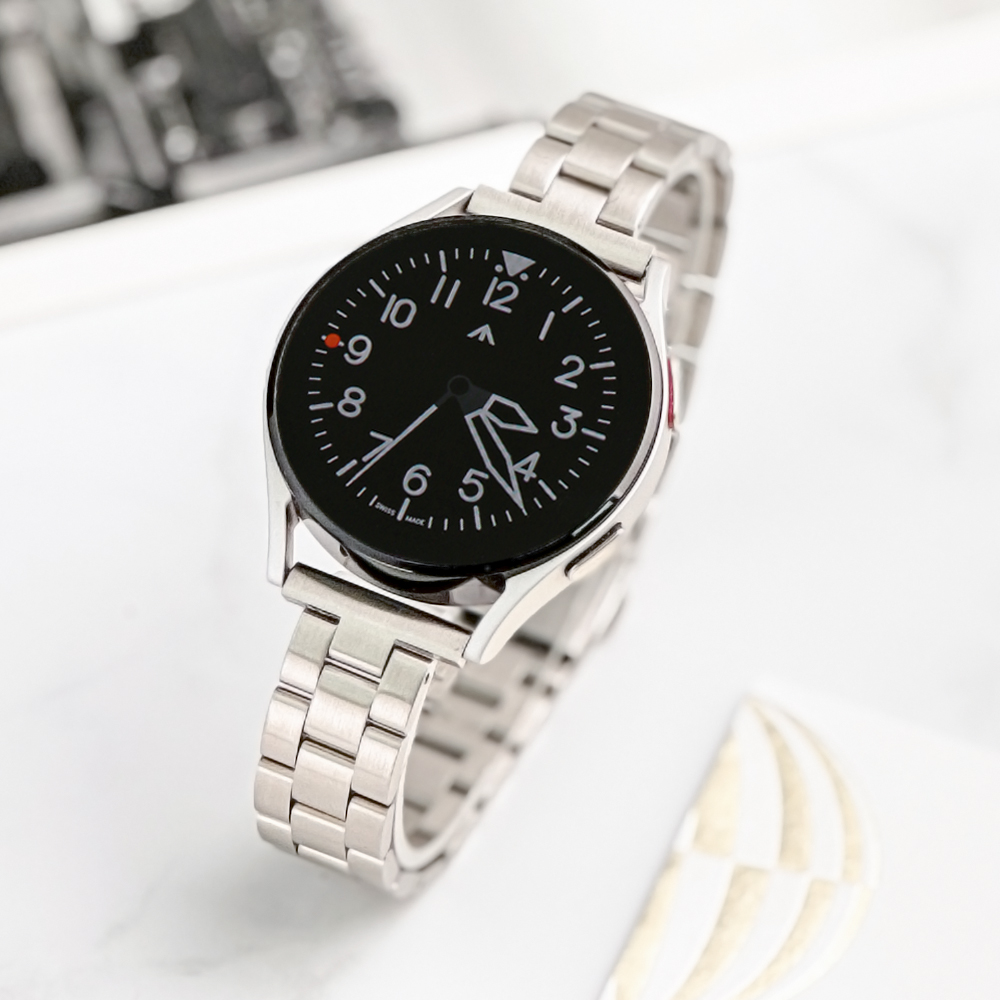 하이키키 갤럭시워치 스트랩 메탈 슬림 클래식 7 6 5 4 FE 40 44 mm 제품 이미지