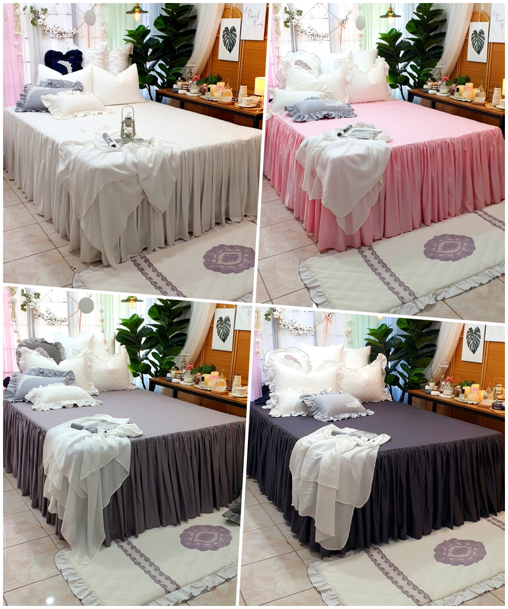 프릴 라지킹 침대스커트 베드스커트맞춤 돌침대커버