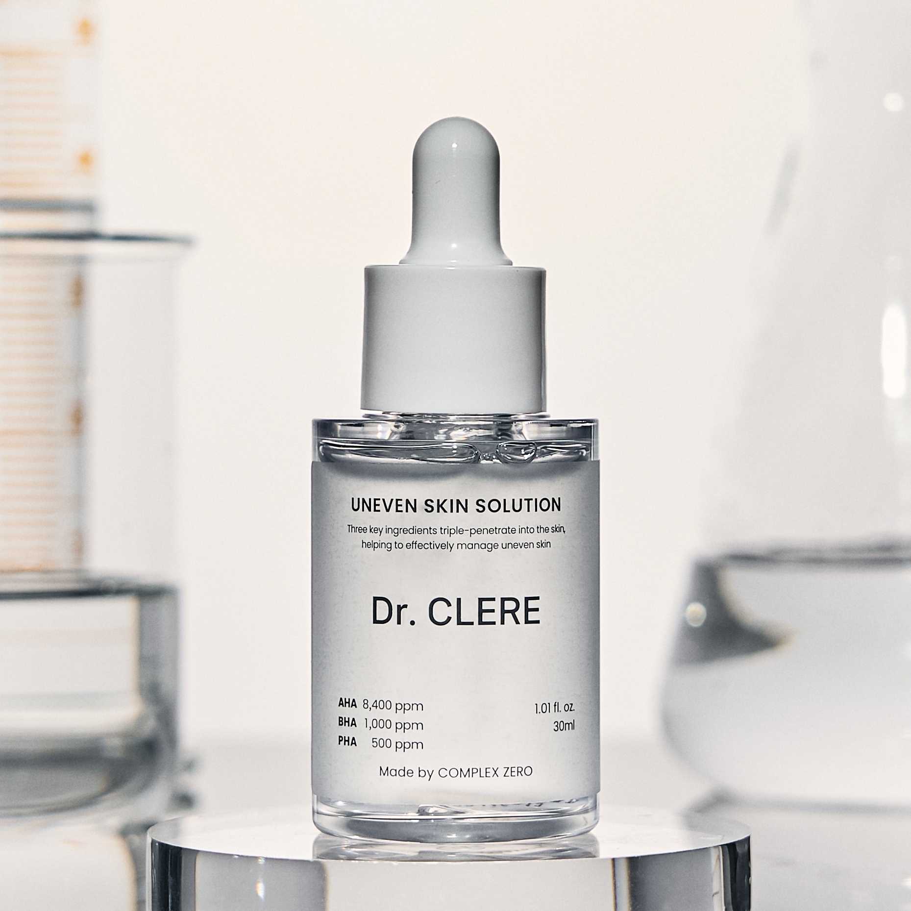 [임상실험3종 통과] 닥터끌레르 좁쌀 요철 피부 솔루션 30ml, 1개