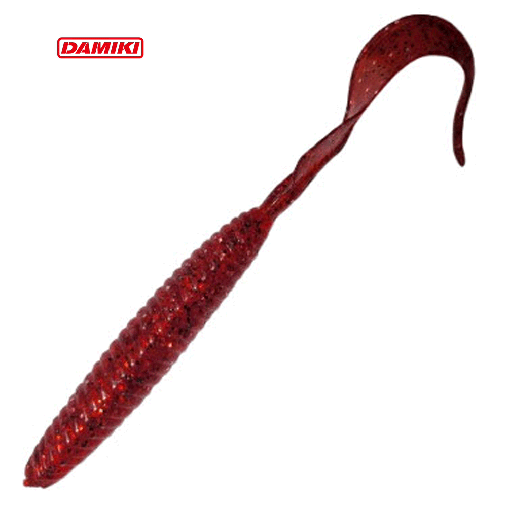 다미끼 광어 광따 다운샷 리치테일 쉐드 새드 웜 루어 채비 108, 12.7cm(5인치) - 상품 이미지