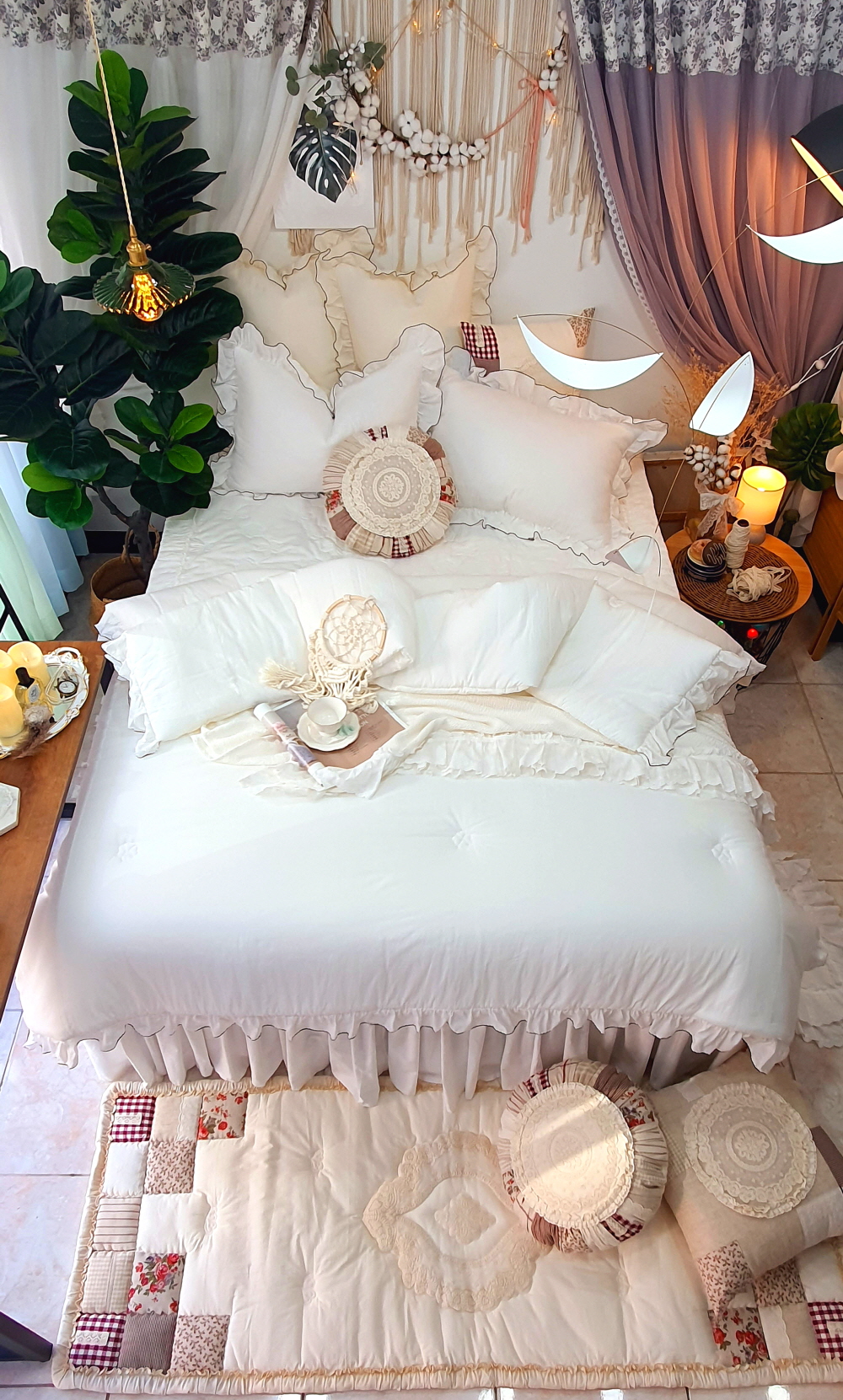 엄마품 신혼 광목이불세트 호텔침구 라지킹침구세트 침구류