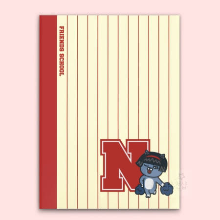 [고마음샵] 카카오 스쿨테마 사이드컬러PUR노트 네오 107x150mm 메모장 포켓노트 어린이노트 캐릭터노트 공부노트