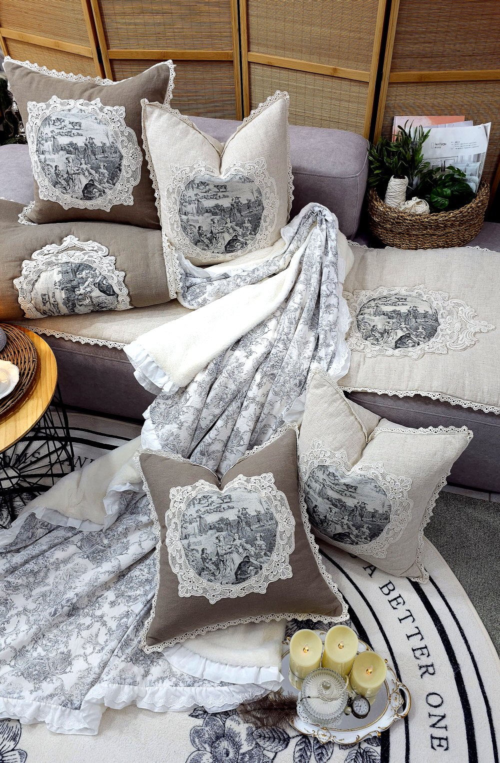 쇼파패드4인용 3인용 흙 돌쇼파패드 매트 소파커버제작 뜨왈