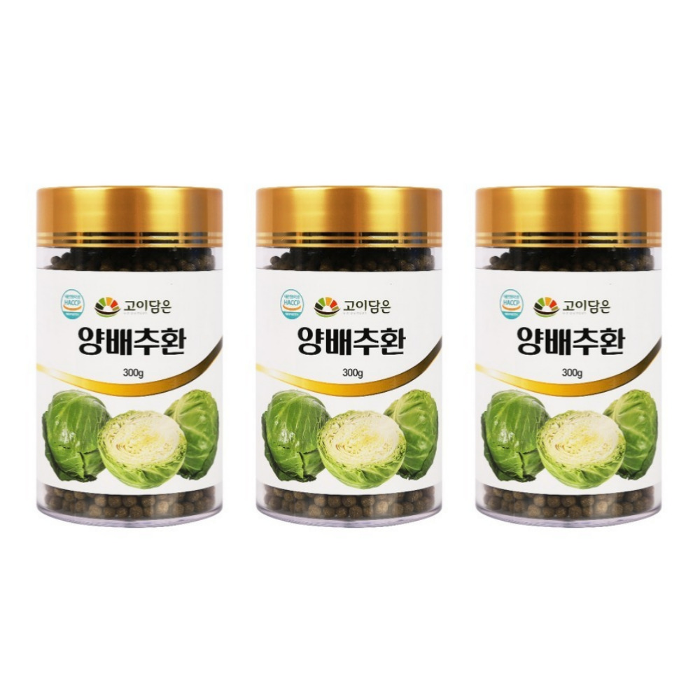 고이담은 양배추환 국산 양배추정 엑기스 액기스 300g, 3개 - 상품 이미지