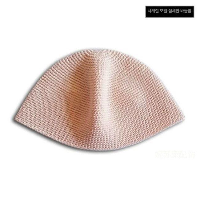 이슬람 모자 무슬림 아랍 분장 의상 이슬림 중년 검정색 S 54-56cm - 상세 이미지 3