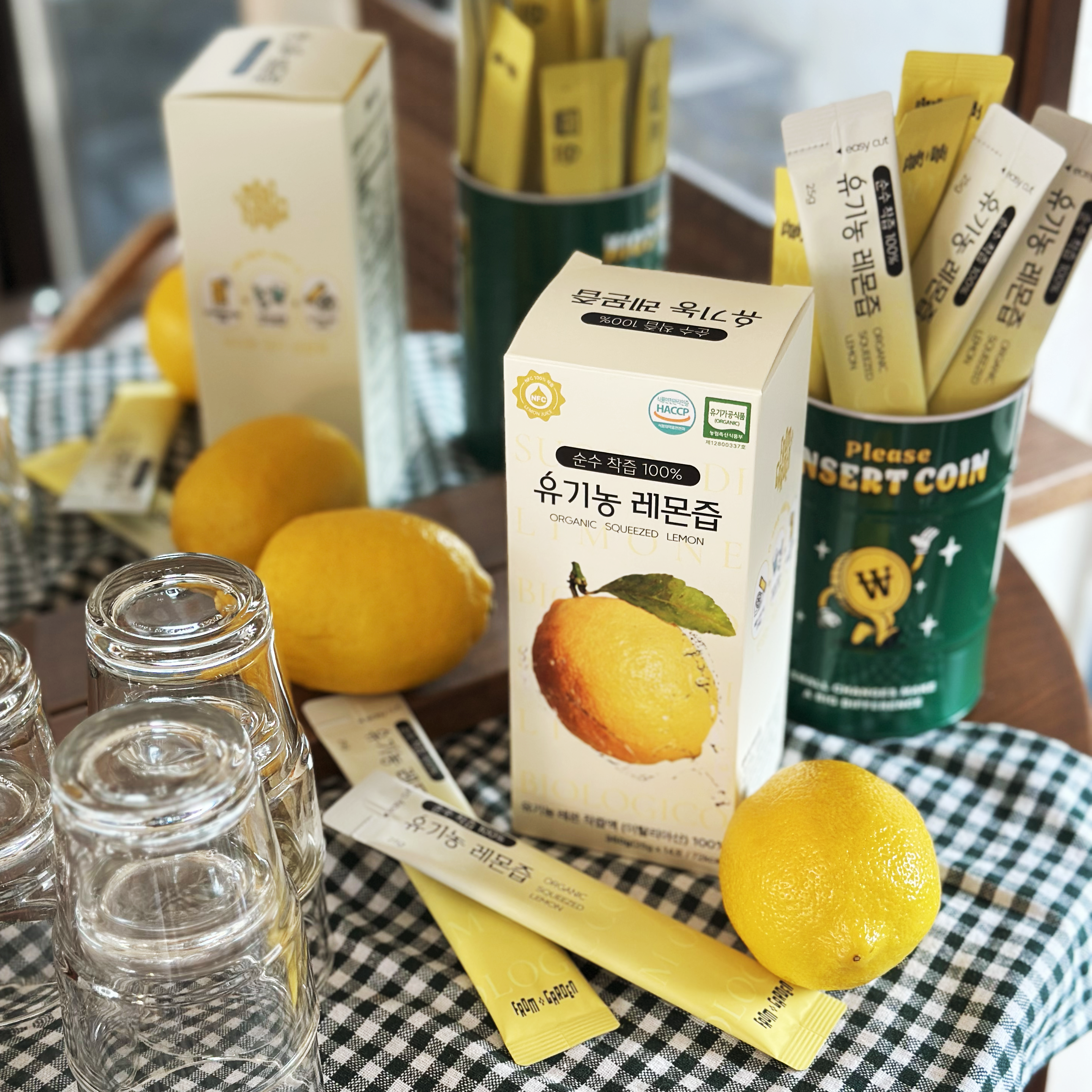 [사은품증정] 프롬가든 순수착즙 100% 유기농 레몬즙 25g 14포, 12개 - 상세 이미지 5
