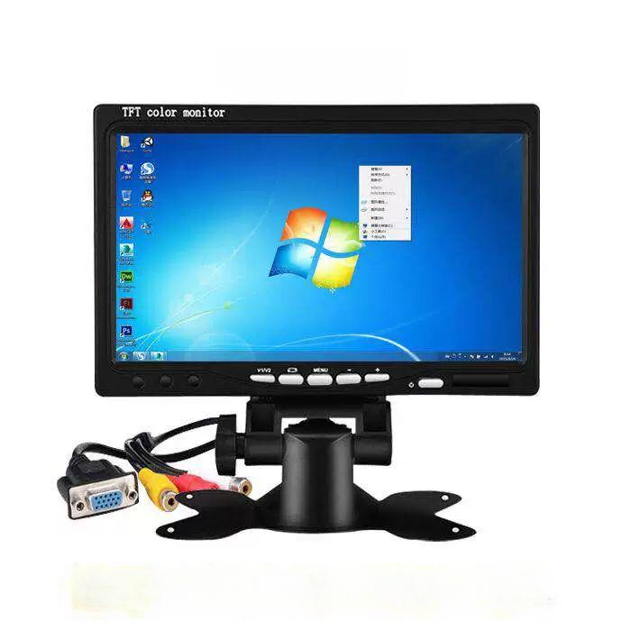 7인치 미니서브모니터 디지털액자 HDMI 트럭 보조 패키지 1 7인치 AV 모니터 800x480 - 상품 이미지