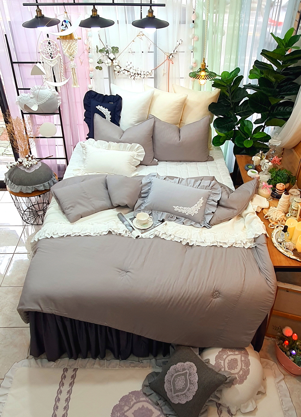 인생 혼수 신혼 호텔침구세트 퀸 모달이불세트 침구류