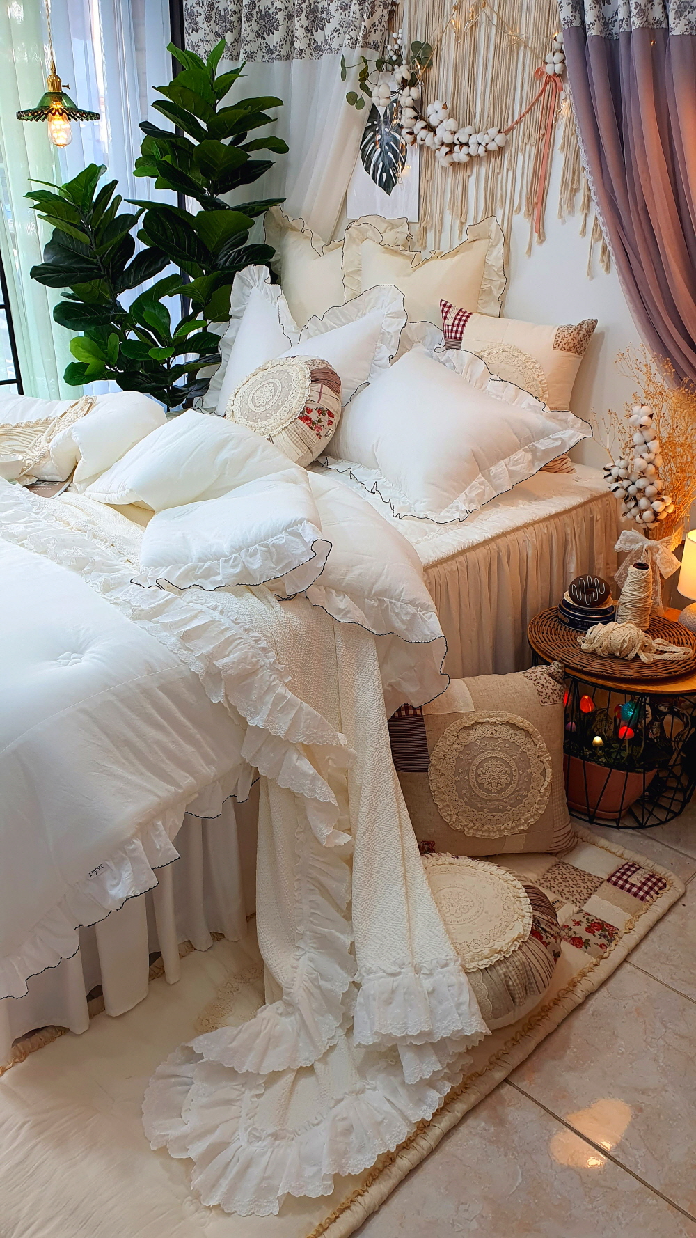 엄마품 신혼 광목이불세트 호텔침구 라지킹침구세트 침구류