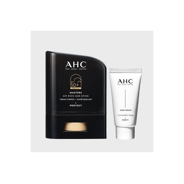 에이에이치씨 AHC 마스터즈 에어리치 선스틱 14g+GIFT클렌징폼 30ml 228944 : 이디홀릭