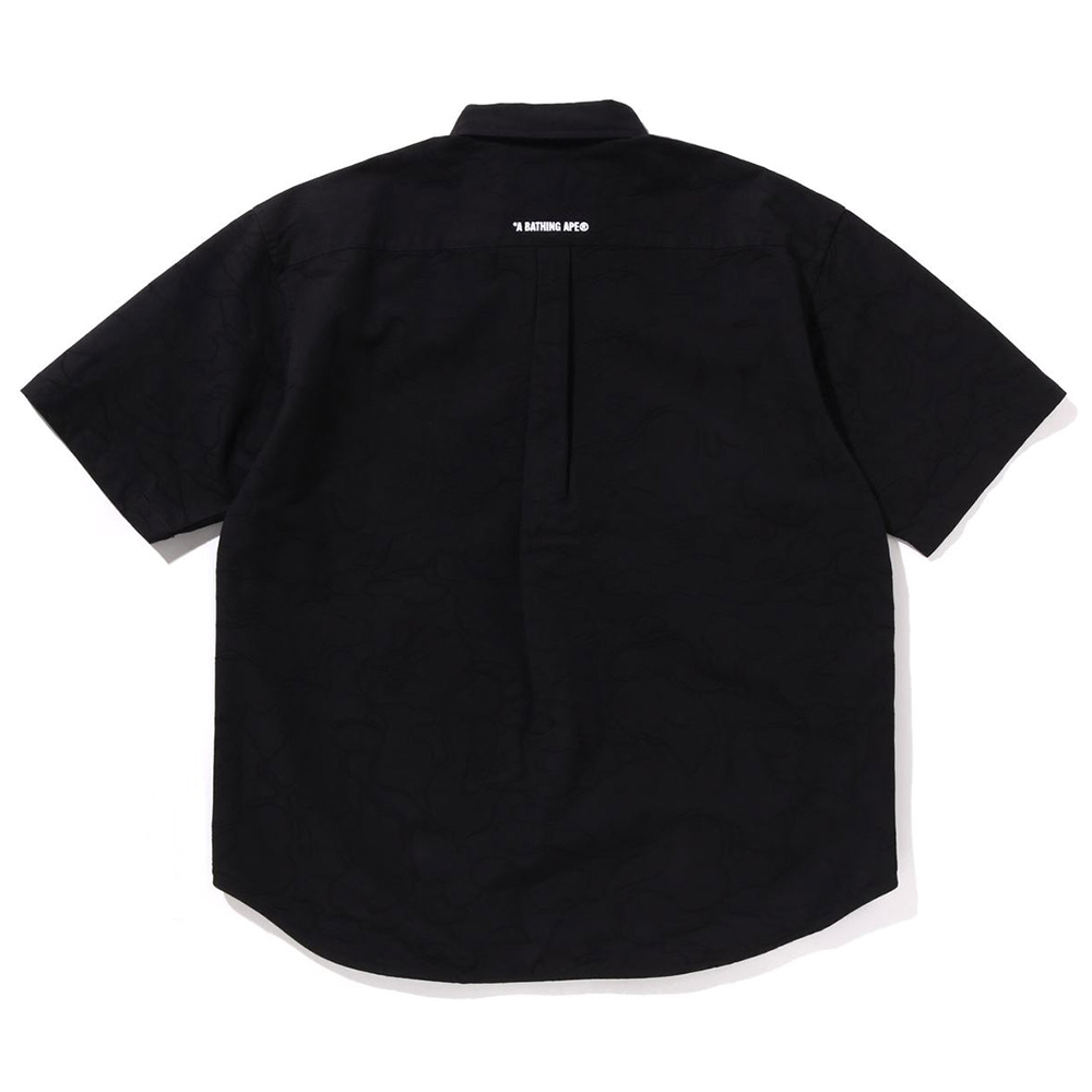베이프 셔츠 LINE CAMO JACQUARD ONE POINT OXFORD SS SHIRT 1L30-132-302 - 상세 이미지 4