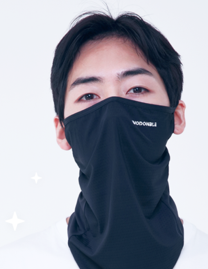 골프냉감마스크 페이스쿨가드 여성 유브이 망사 마스크 여름용안면마스크 선가드 - 상세 이미지 4