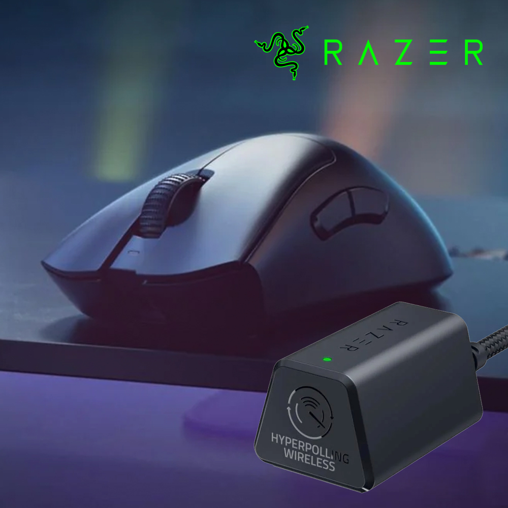 [국내정발] 레이저 데스에더 V3 PRO 데브삼 블랙+하이퍼폴링 동글