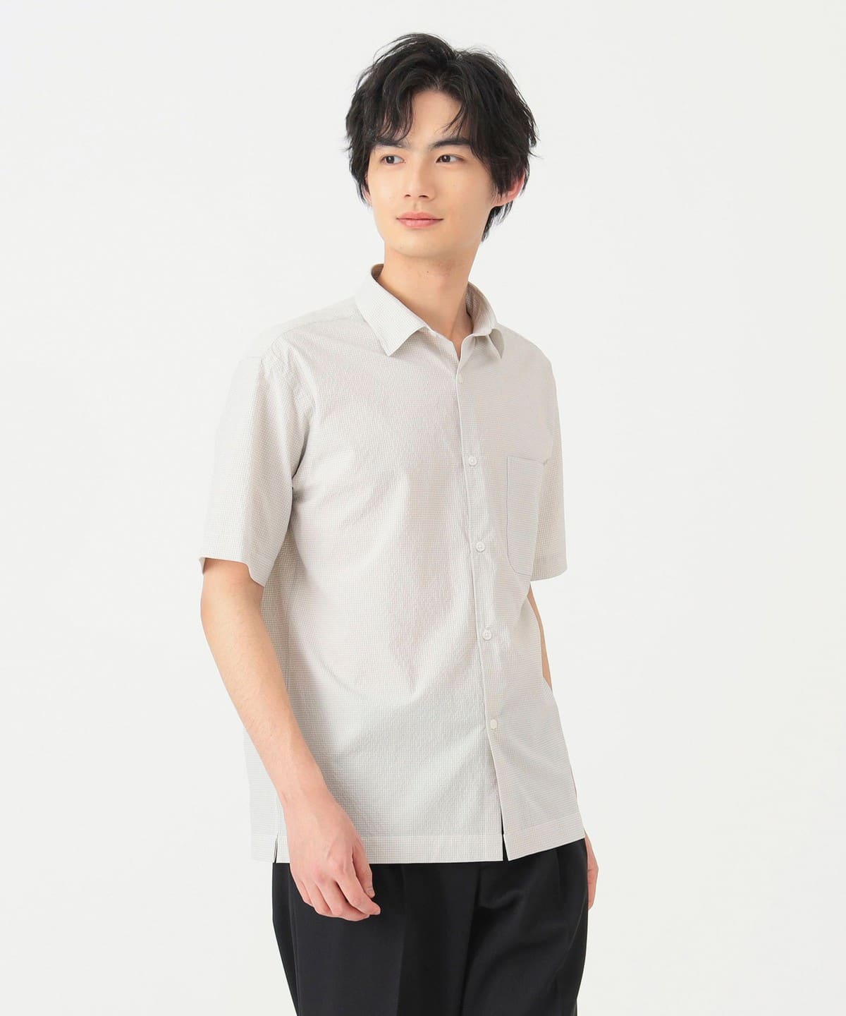 Light Gray Shirt Back