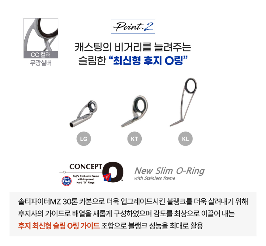 아부가르시아 솔티파이터 MX 인쇼어 로드 862ML 광어 낚시대 서프 루어대 농어 볼락 - 상세 이미지 3