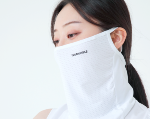 골프냉감마스크 페이스쿨가드 여성 유브이 망사 마스크 여름용안면마스크 선가드 - 상세 이미지 5