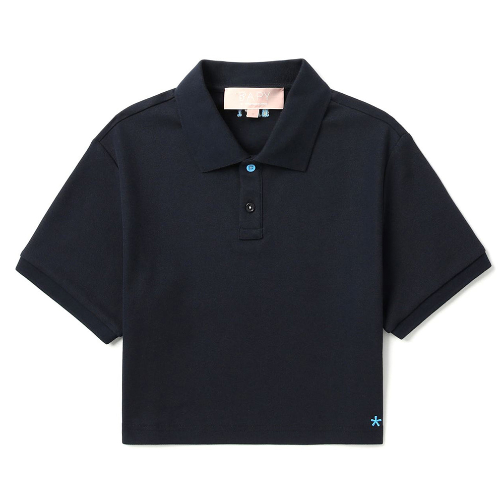 베이프 우먼즈 반팔티 BAPY LOGO POLO SHIRT YL20-212-303 - 상세 이미지 3