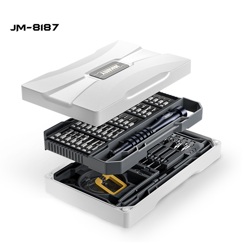 소형 만능 정밀 드라이버 세트 별나사 별비트 삼각형 안경 육각  미니드라이버 JM 8187 JM-8187 - 상세 이미지 3