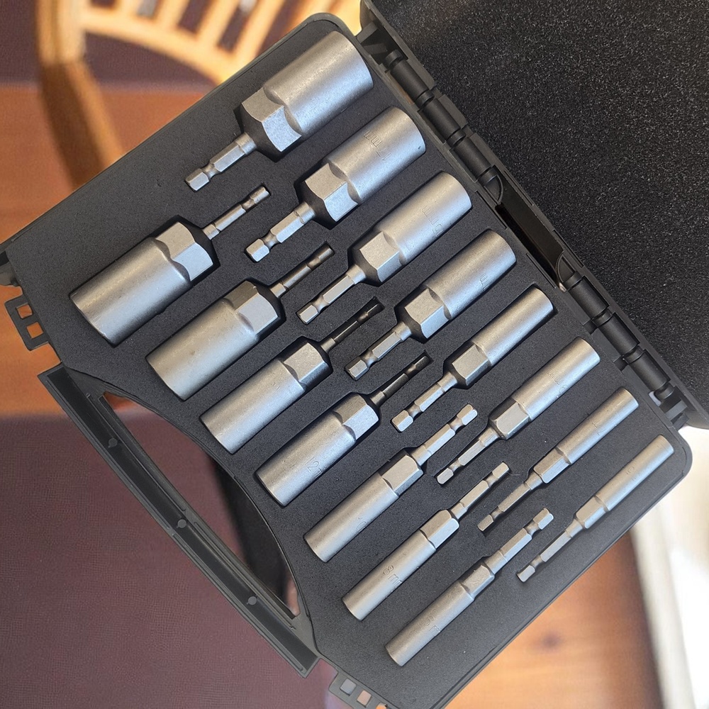 육각소켓 복스알 롱복스 롱비트 렌치 세트 15종 복스알세트 임팩공구 전동드릴 비트